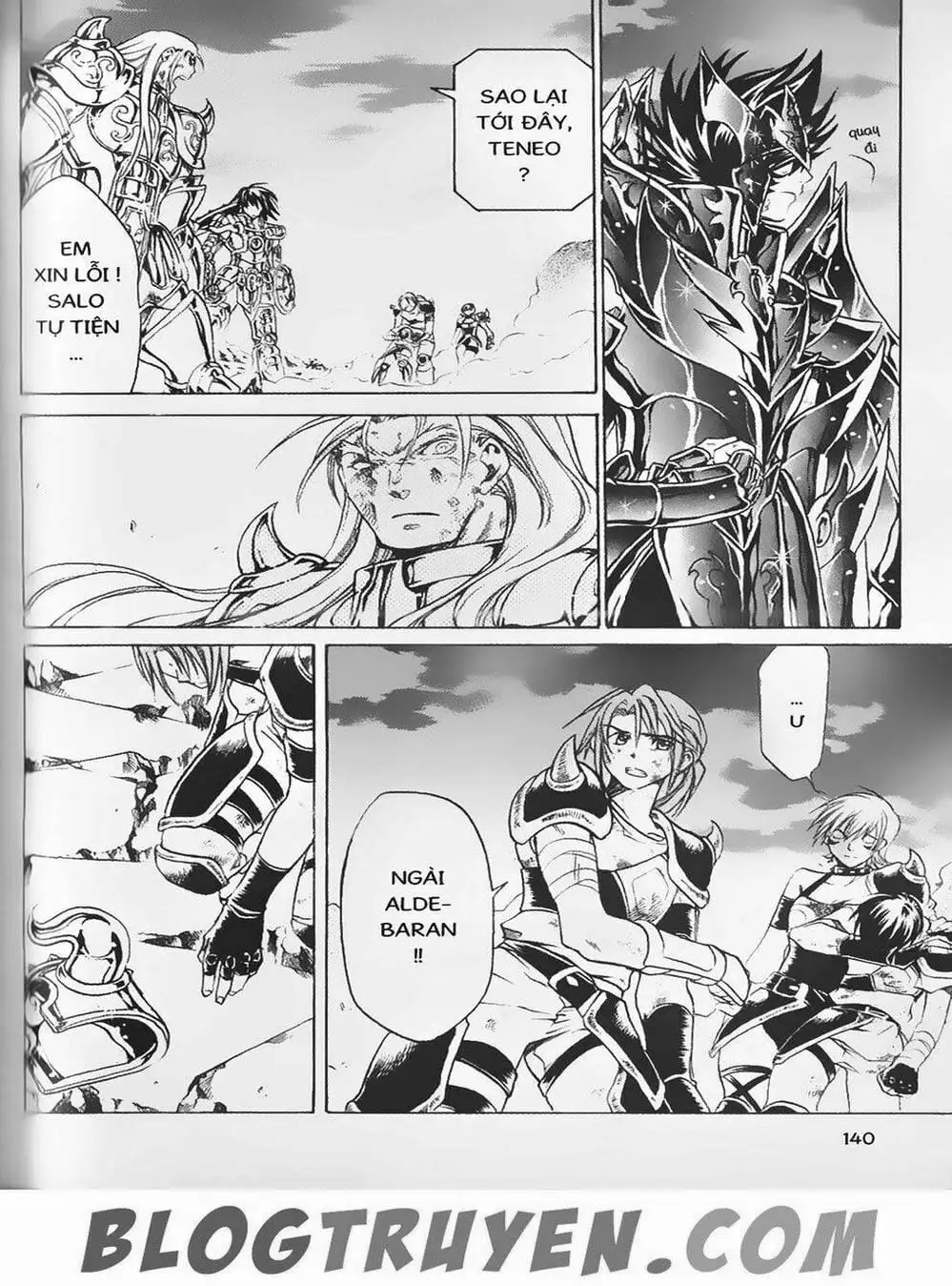 Truyện Tranh Truyền Thuyết Minh Vương - Sain Saiyan: The Lost Canvas trang 4