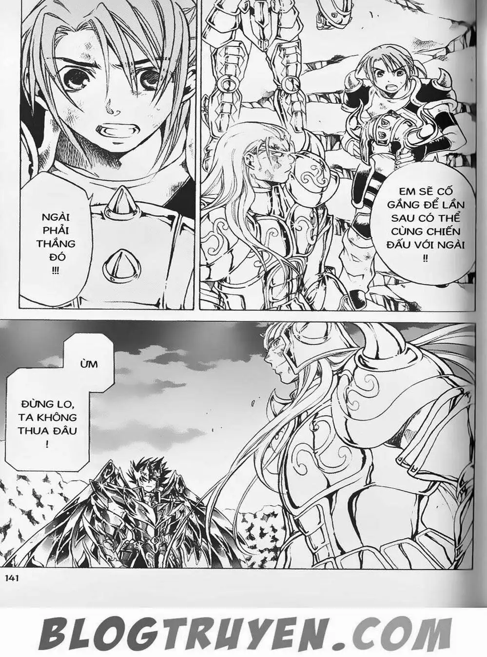 Truyện Tranh Truyền Thuyết Minh Vương - Sain Saiyan: The Lost Canvas trang 4