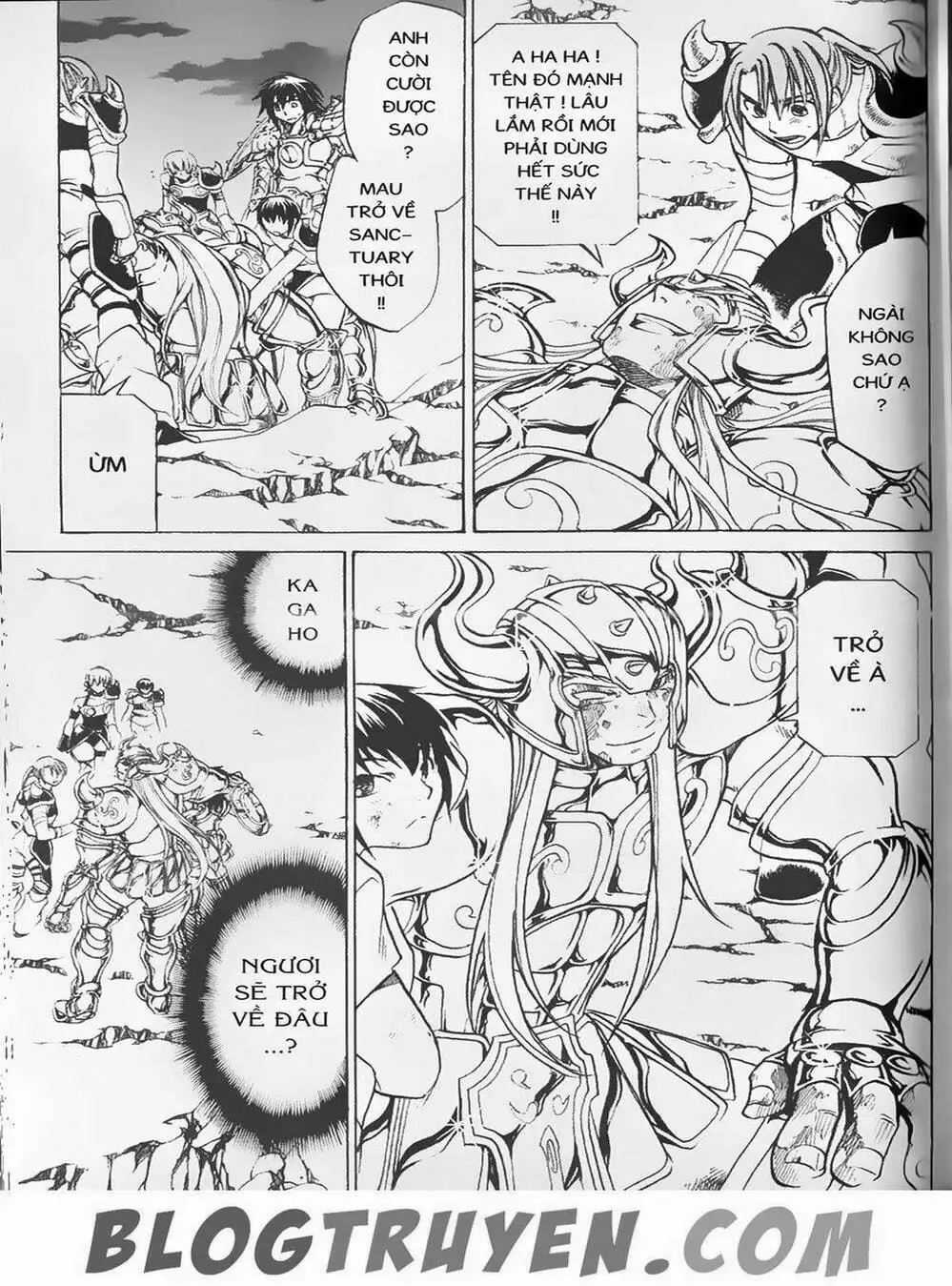 Truyện Tranh Truyền Thuyết Minh Vương - Sain Saiyan: The Lost Canvas trang 4