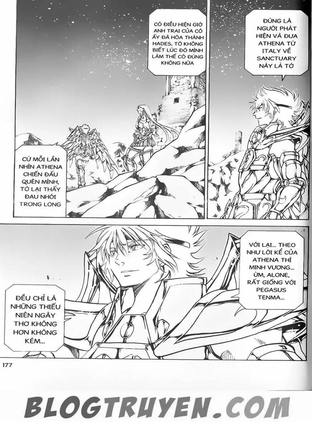 Truyện Tranh Truyền Thuyết Minh Vương - Sain Saiyan: The Lost Canvas trang 4