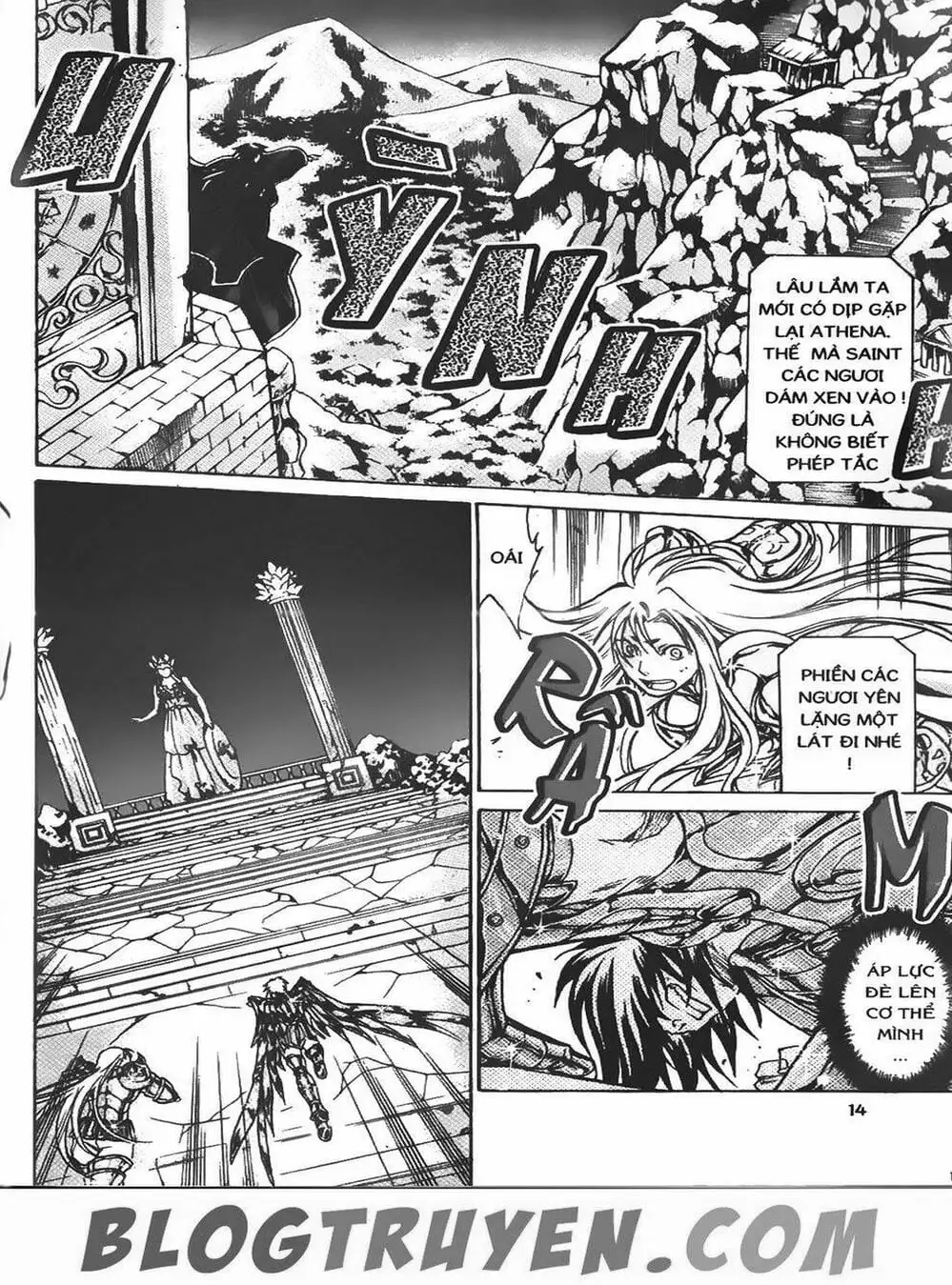 Truyện Tranh Truyền Thuyết Minh Vương - Sain Saiyan: The Lost Canvas trang 4