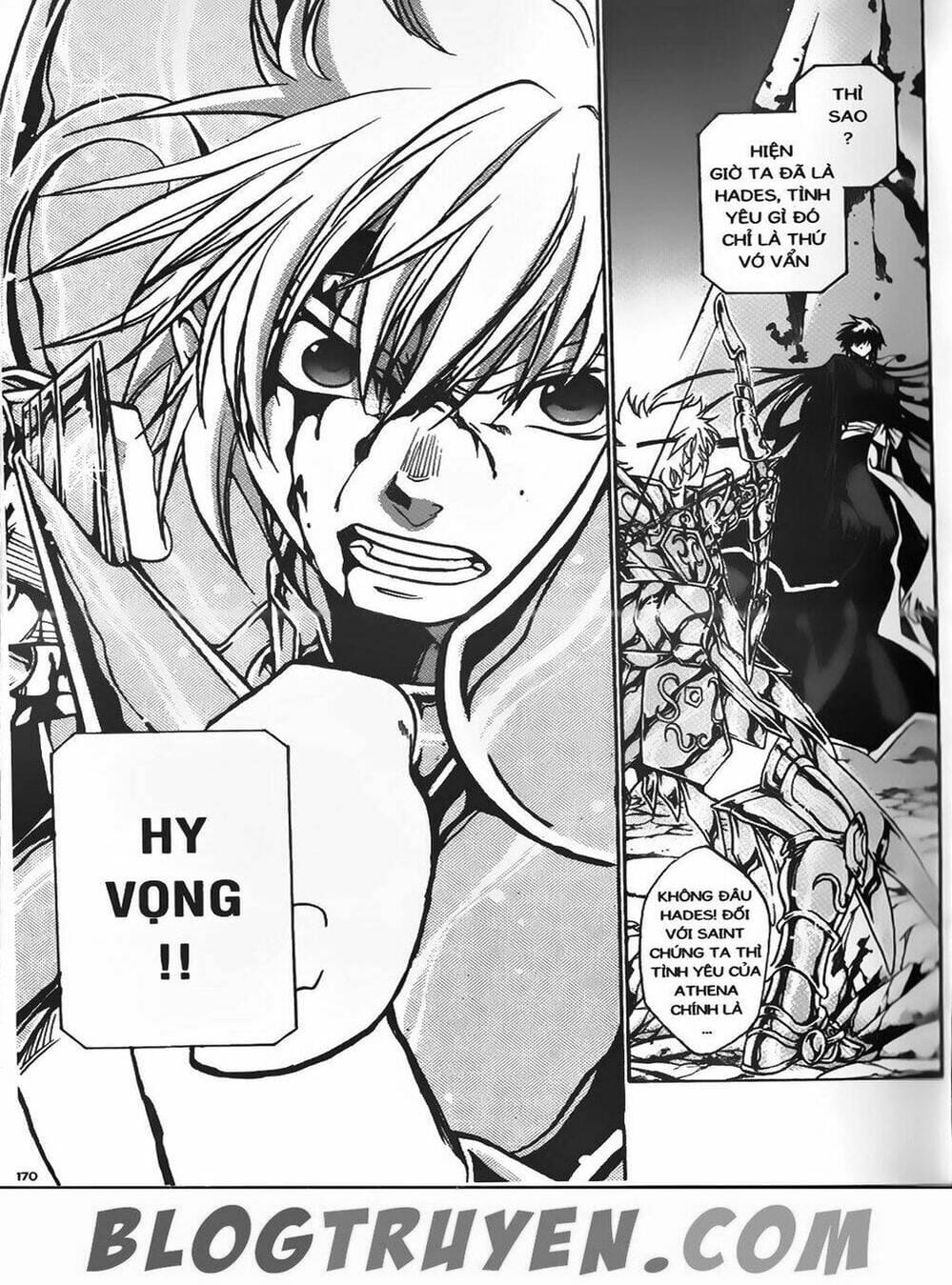 Truyện Tranh Truyền Thuyết Minh Vương - Sain Saiyan: The Lost Canvas trang 4