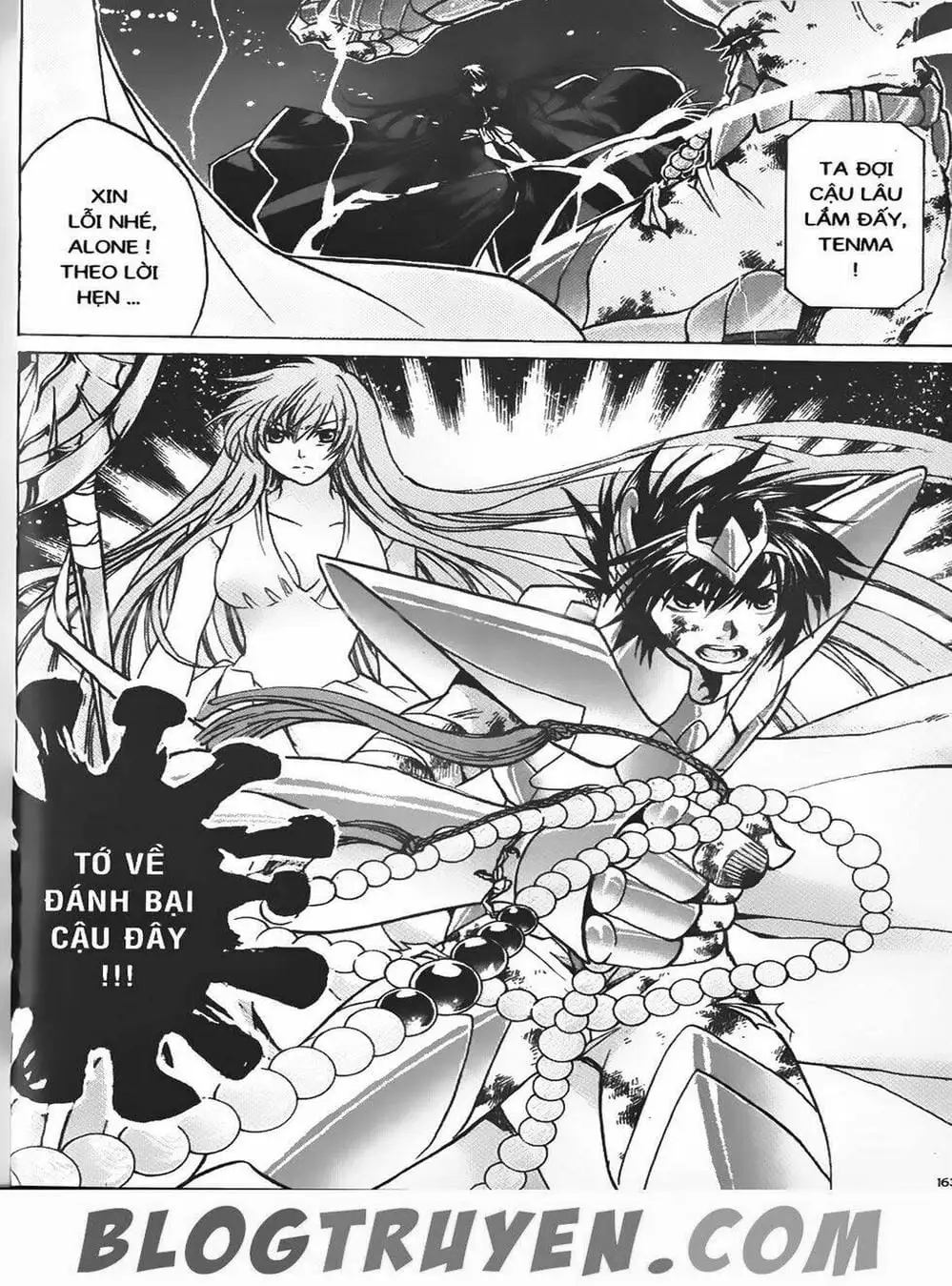 Truyện Tranh Truyền Thuyết Minh Vương - Sain Saiyan: The Lost Canvas trang 4