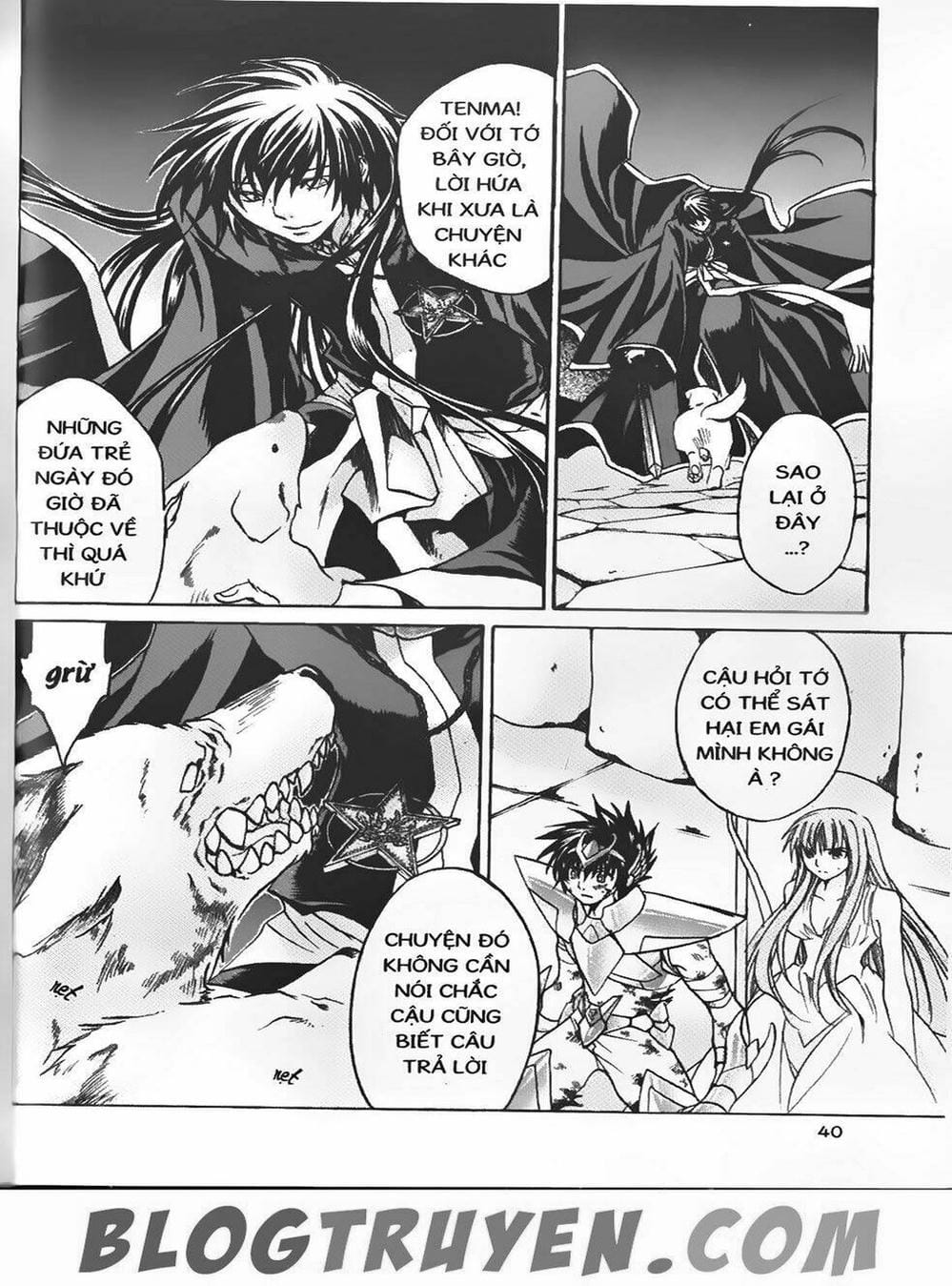 Truyện Tranh Truyền Thuyết Minh Vương - Sain Saiyan: The Lost Canvas trang 4