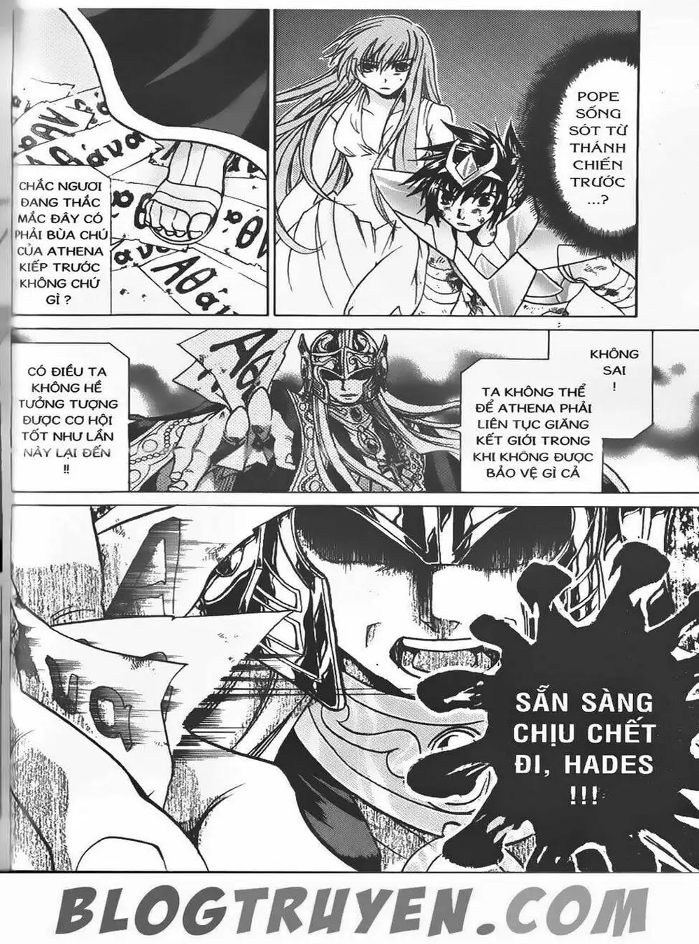 Truyện Tranh Truyền Thuyết Minh Vương - Sain Saiyan: The Lost Canvas trang 4