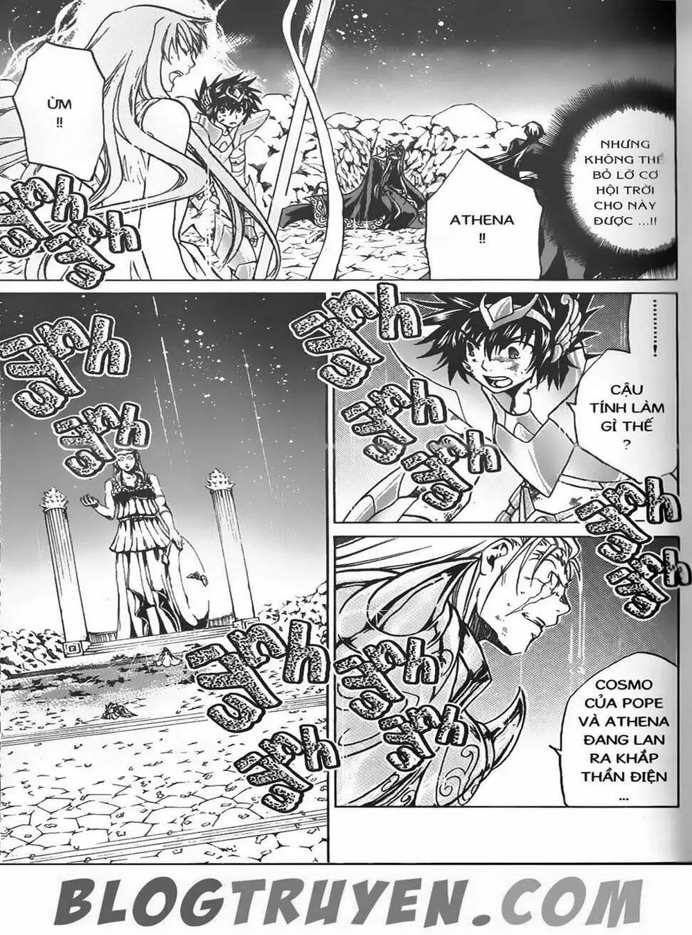 Truyện Tranh Truyền Thuyết Minh Vương - Sain Saiyan: The Lost Canvas trang 4