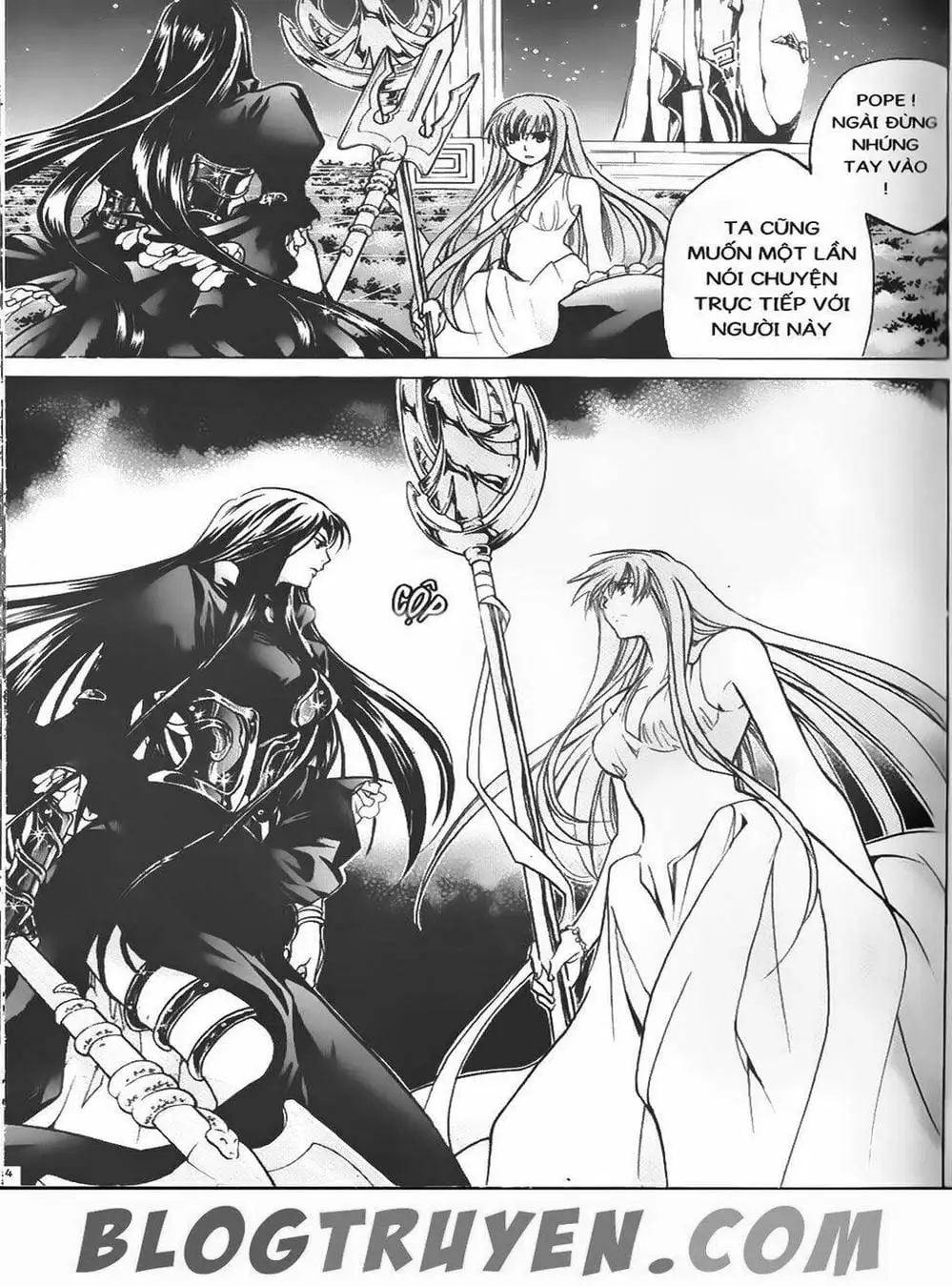 Truyện Tranh Truyền Thuyết Minh Vương - Sain Saiyan: The Lost Canvas trang 4