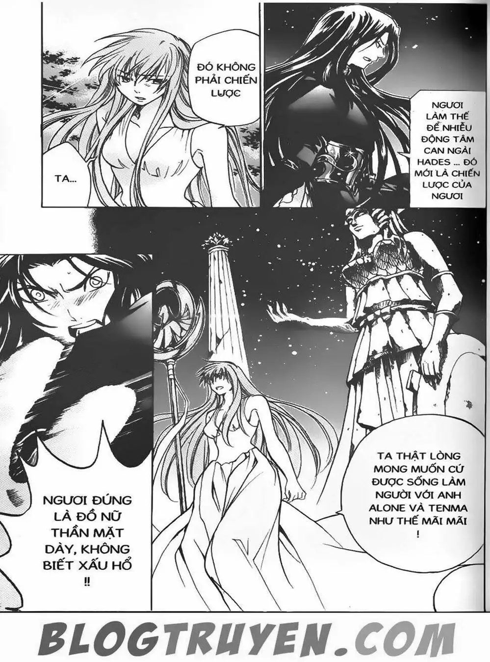 Truyện Tranh Truyền Thuyết Minh Vương - Sain Saiyan: The Lost Canvas trang 4