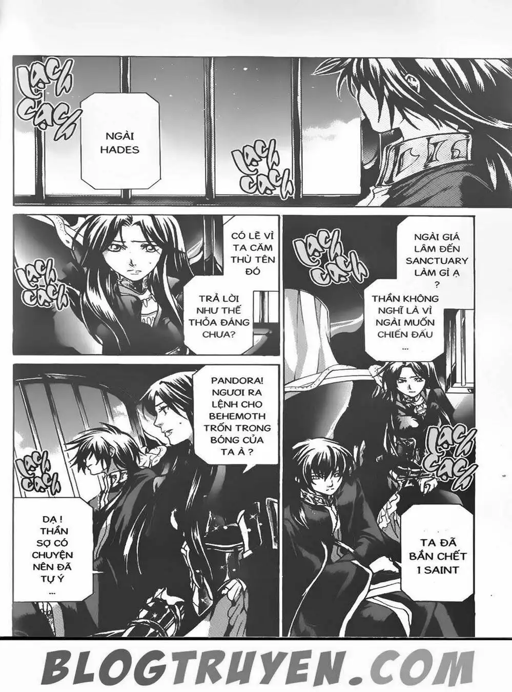 Truyện Tranh Truyền Thuyết Minh Vương - Sain Saiyan: The Lost Canvas trang 4