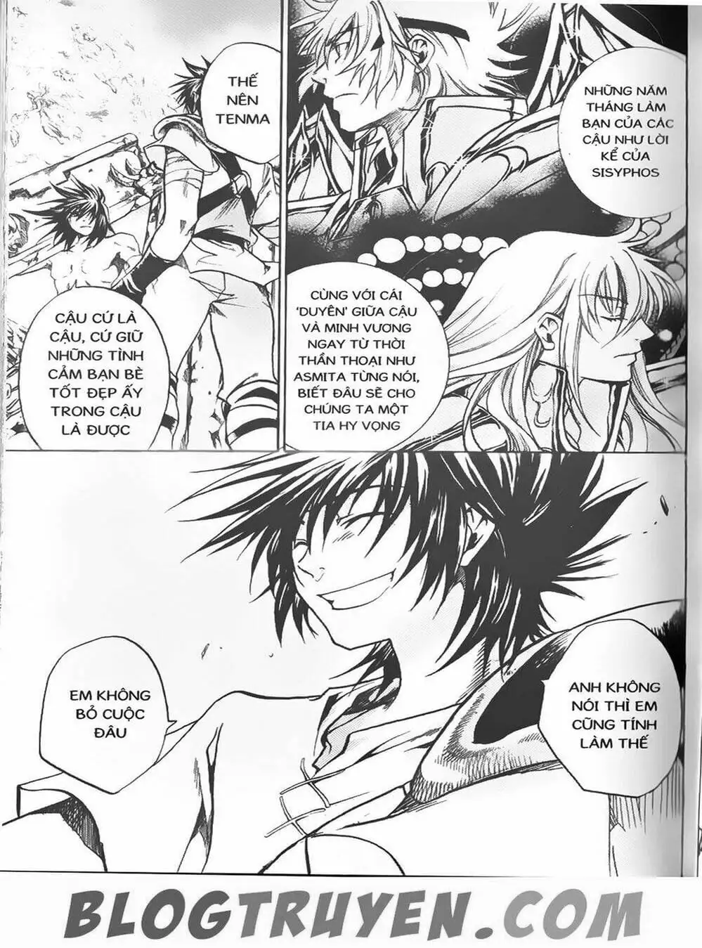 Truyện Tranh Truyền Thuyết Minh Vương - Sain Saiyan: The Lost Canvas trang 4