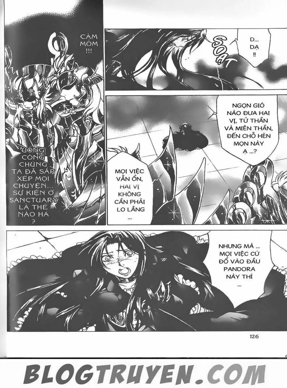 Truyện Tranh Truyền Thuyết Minh Vương - Sain Saiyan: The Lost Canvas trang 4