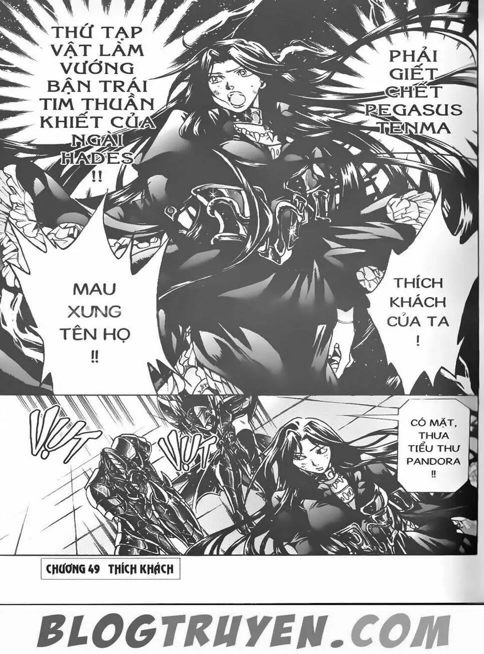 Truyện Tranh Truyền Thuyết Minh Vương - Sain Saiyan: The Lost Canvas trang 4