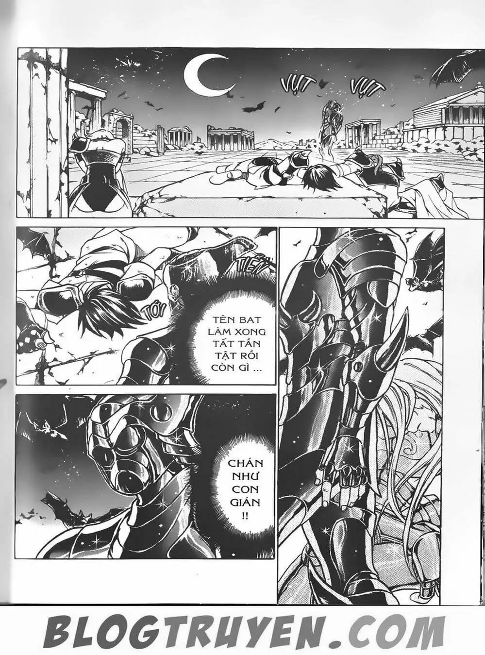 Truyện Tranh Truyền Thuyết Minh Vương - Sain Saiyan: The Lost Canvas trang 4