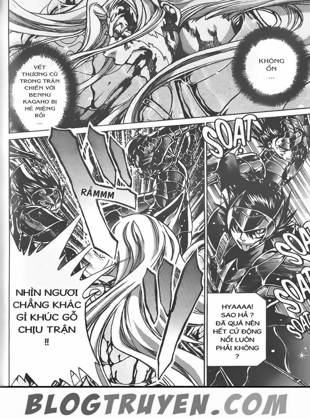 Truyện Tranh Truyền Thuyết Minh Vương - Sain Saiyan: The Lost Canvas trang 4