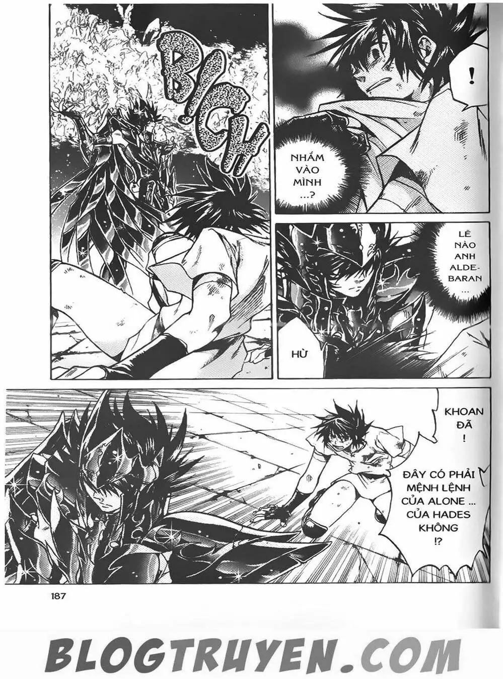 Truyện Tranh Truyền Thuyết Minh Vương - Sain Saiyan: The Lost Canvas trang 4