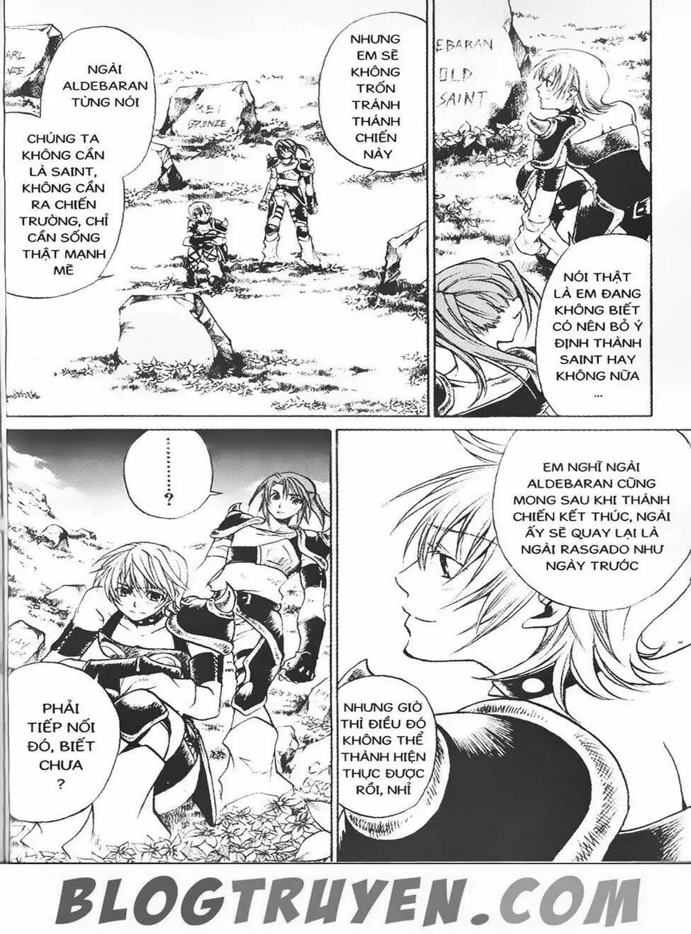 Truyện Tranh Truyền Thuyết Minh Vương - Sain Saiyan: The Lost Canvas trang 4