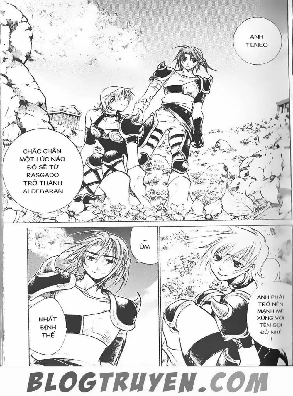 Truyện Tranh Truyền Thuyết Minh Vương - Sain Saiyan: The Lost Canvas trang 4