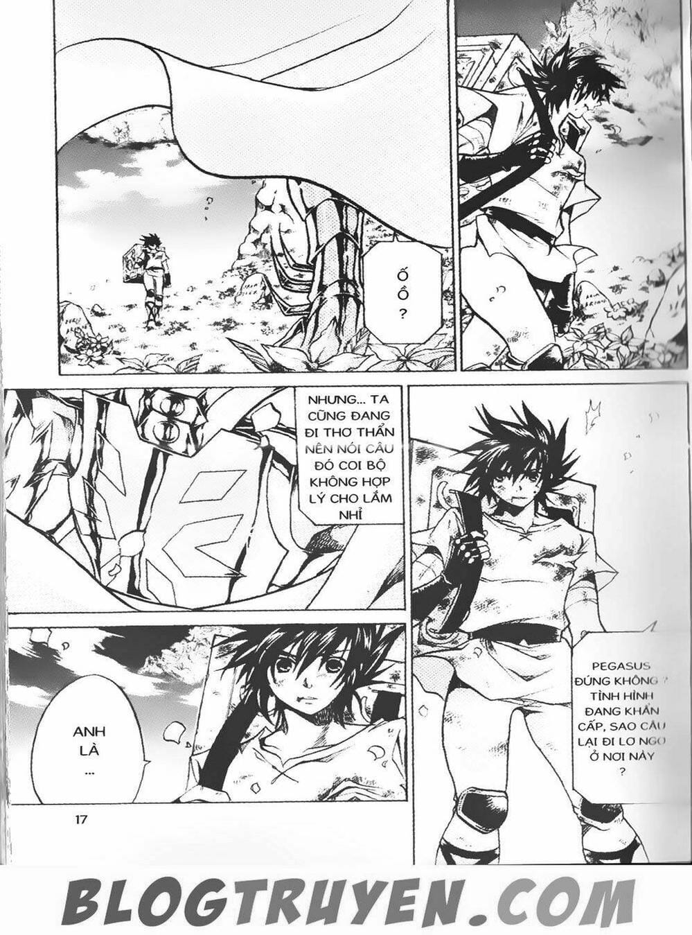 Truyện Tranh Truyền Thuyết Minh Vương - Sain Saiyan: The Lost Canvas trang 4