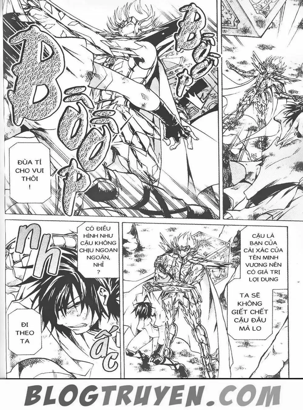 Truyện Tranh Truyền Thuyết Minh Vương - Sain Saiyan: The Lost Canvas trang 4