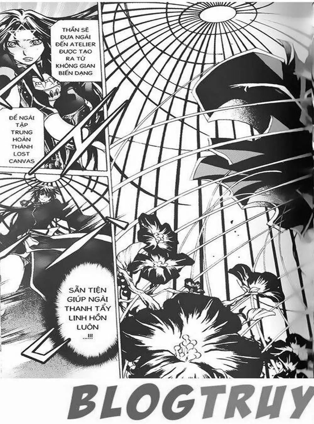 Truyện Tranh Truyền Thuyết Minh Vương - Sain Saiyan: The Lost Canvas trang 4