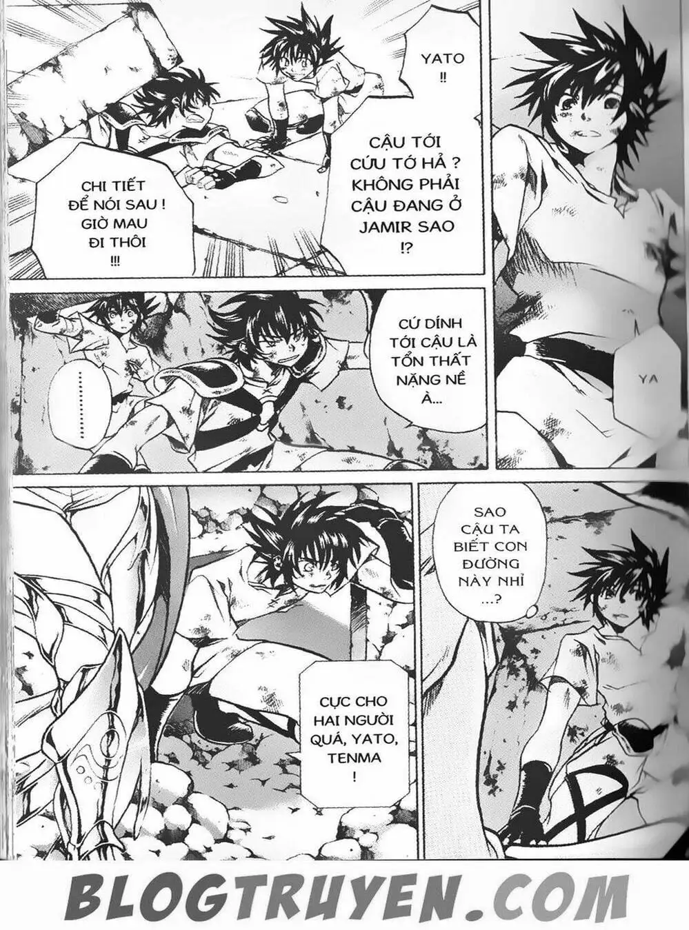 Truyện Tranh Truyền Thuyết Minh Vương - Sain Saiyan: The Lost Canvas trang 4