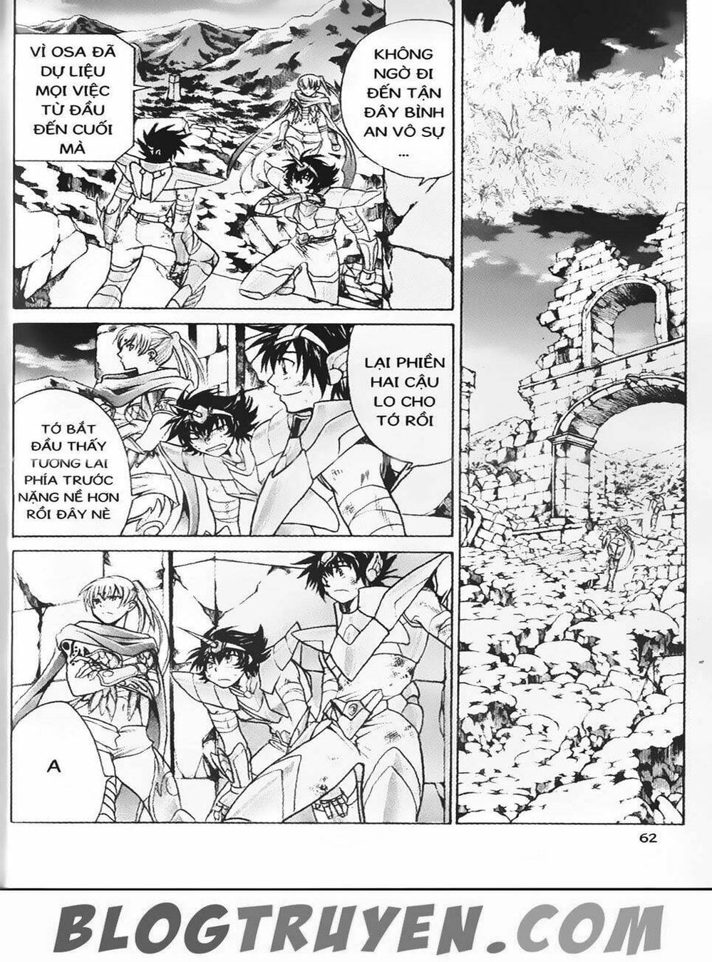 Truyện Tranh Truyền Thuyết Minh Vương - Sain Saiyan: The Lost Canvas trang 4