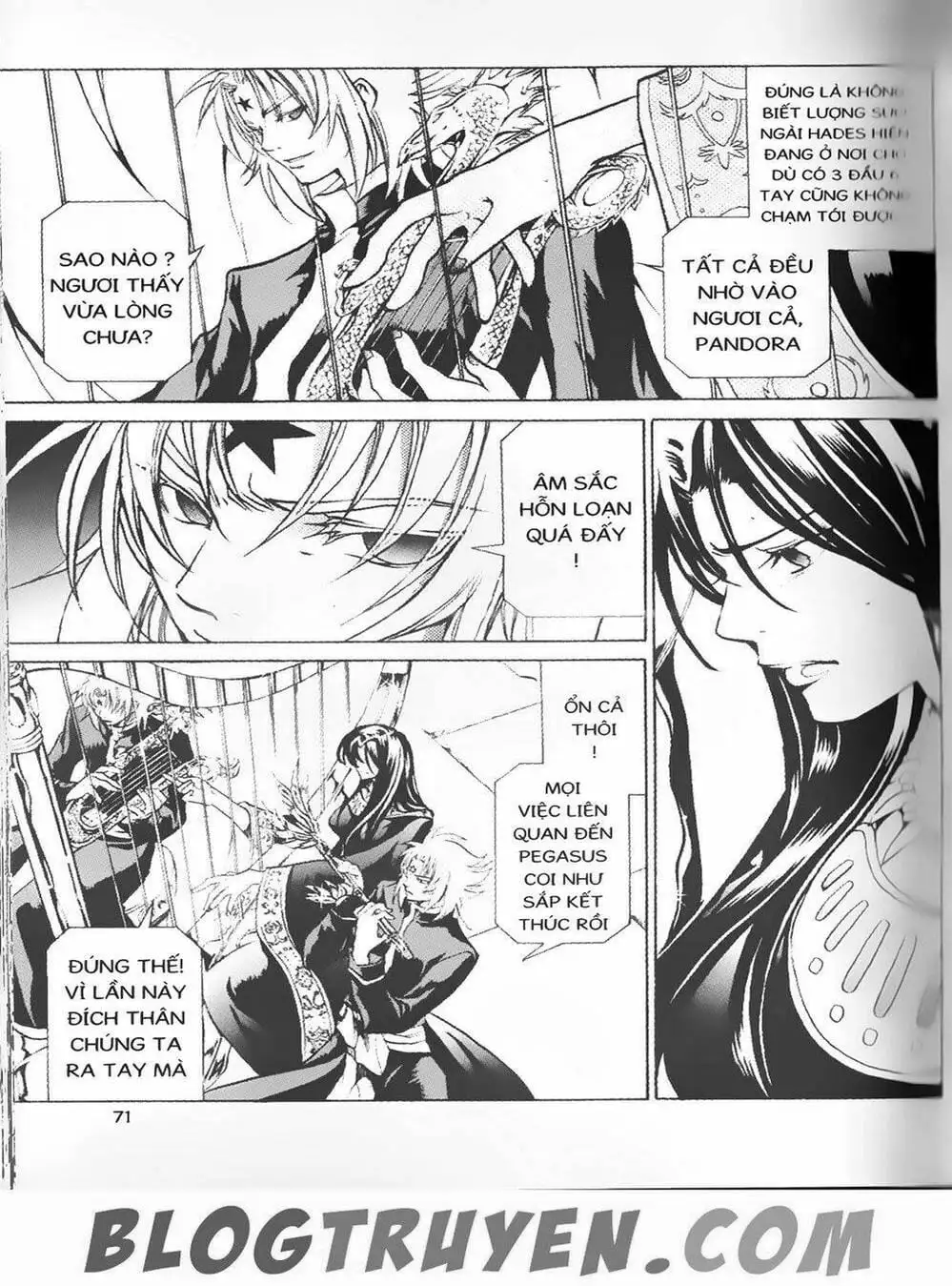 Truyện Tranh Truyền Thuyết Minh Vương - Sain Saiyan: The Lost Canvas trang 4