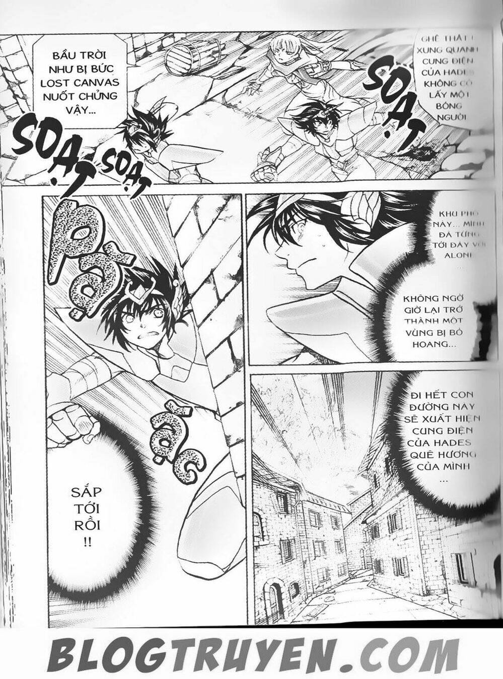 Truyện Tranh Truyền Thuyết Minh Vương - Sain Saiyan: The Lost Canvas trang 4