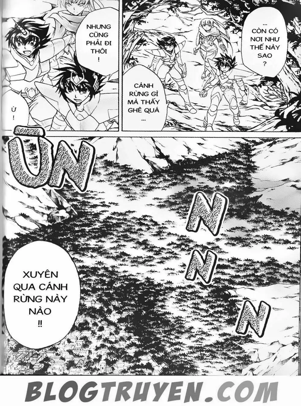 Truyện Tranh Truyền Thuyết Minh Vương - Sain Saiyan: The Lost Canvas trang 4