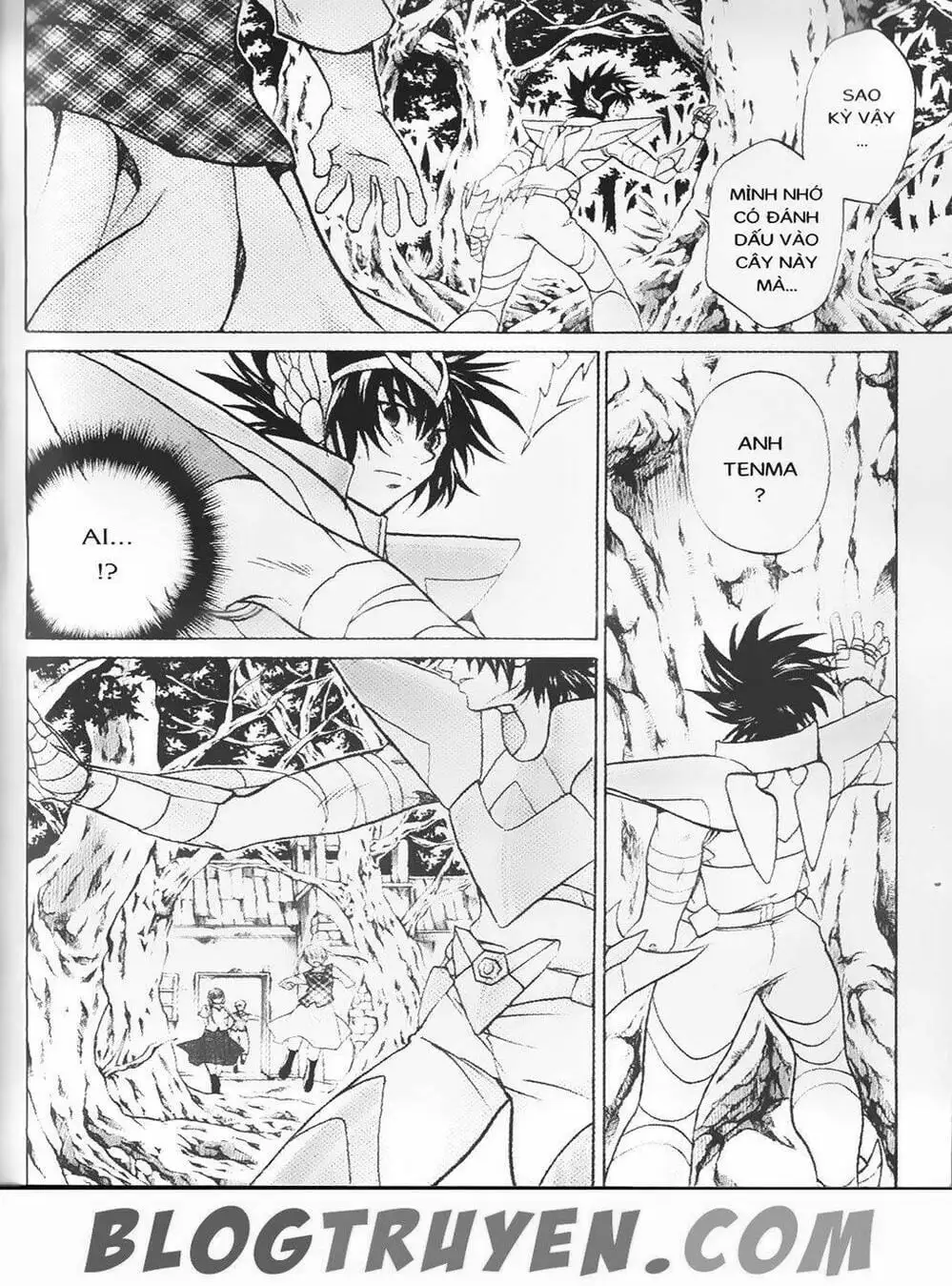 Truyện Tranh Truyền Thuyết Minh Vương - Sain Saiyan: The Lost Canvas trang 4