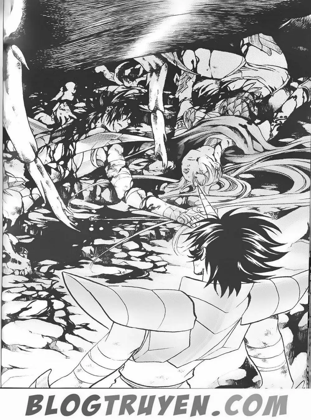 Truyện Tranh Truyền Thuyết Minh Vương - Sain Saiyan: The Lost Canvas trang 4