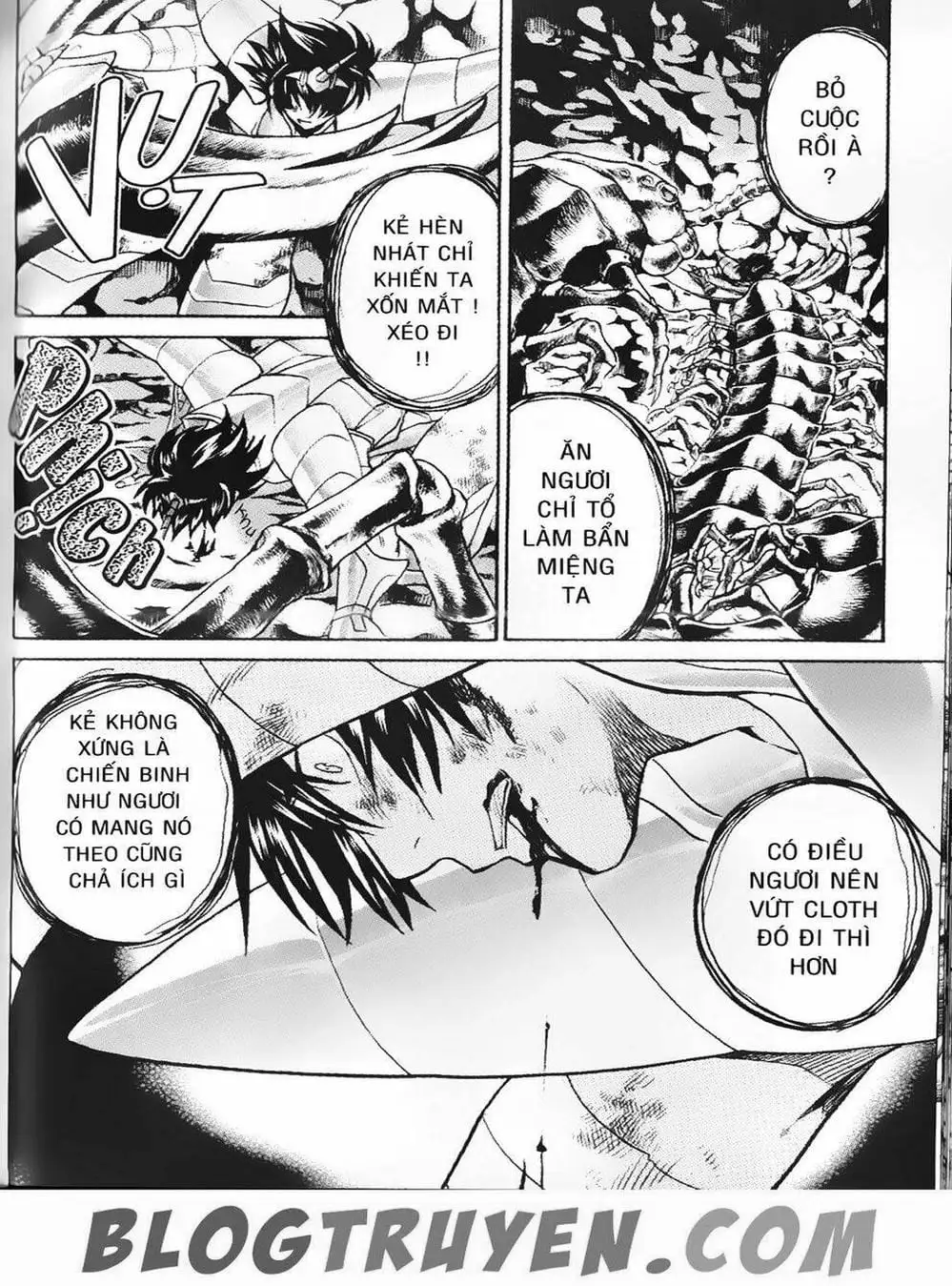 Truyện Tranh Truyền Thuyết Minh Vương - Sain Saiyan: The Lost Canvas trang 4