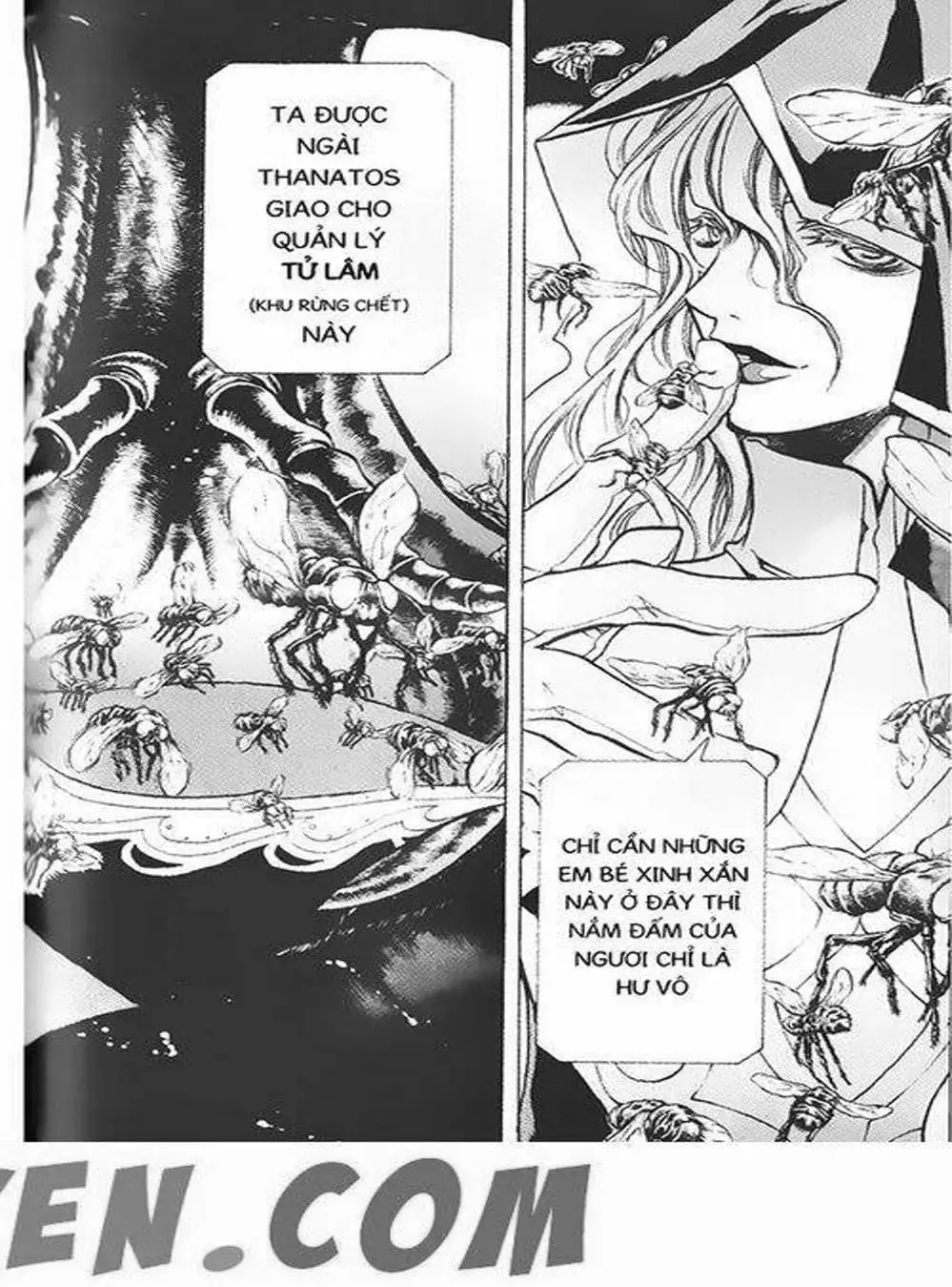 Truyện Tranh Truyền Thuyết Minh Vương - Sain Saiyan: The Lost Canvas trang 4