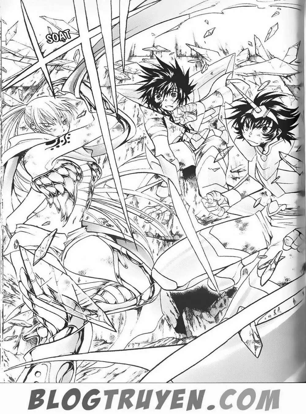 Truyện Tranh Truyền Thuyết Minh Vương - Sain Saiyan: The Lost Canvas trang 4