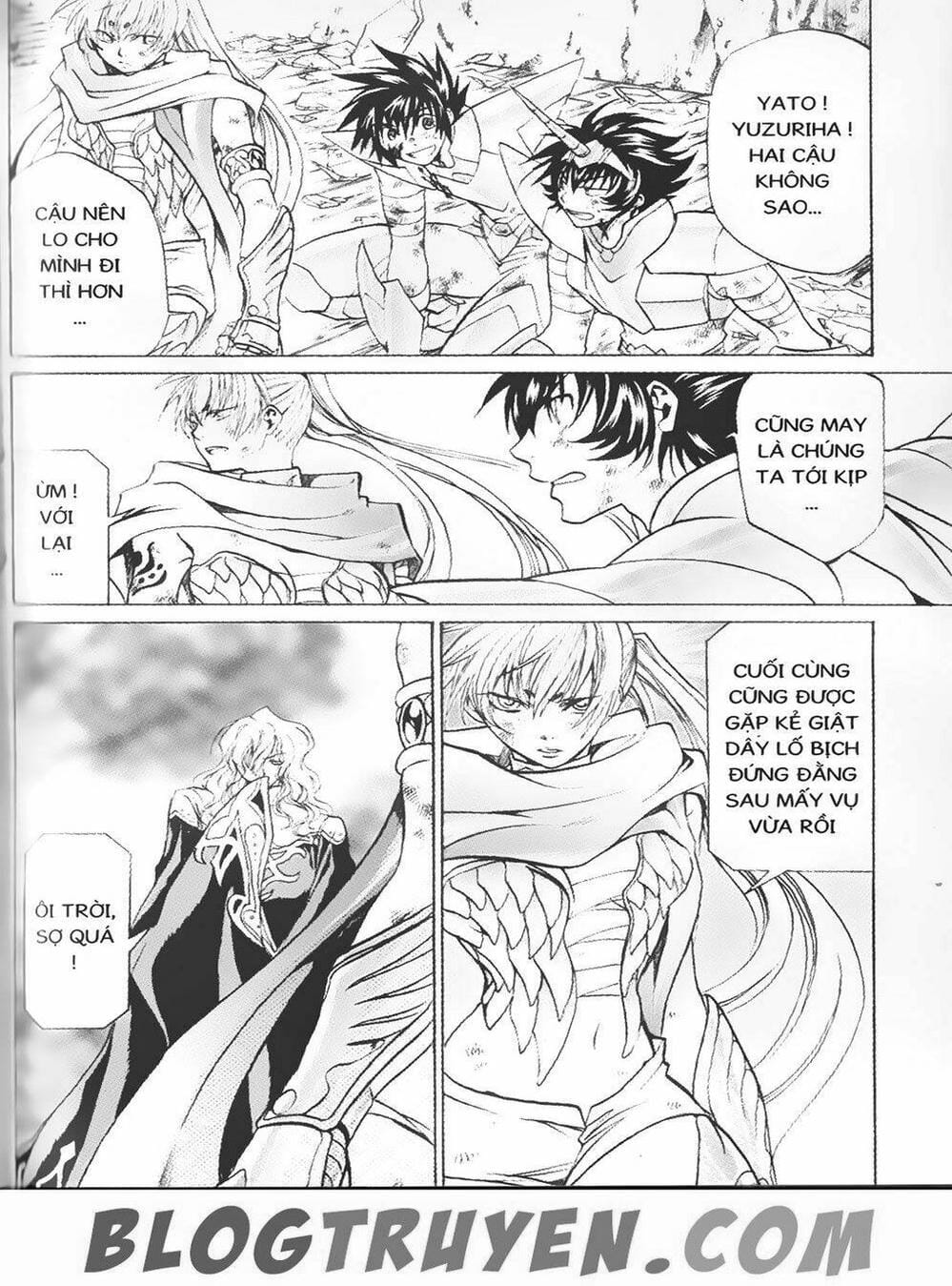 Truyện Tranh Truyền Thuyết Minh Vương - Sain Saiyan: The Lost Canvas trang 4