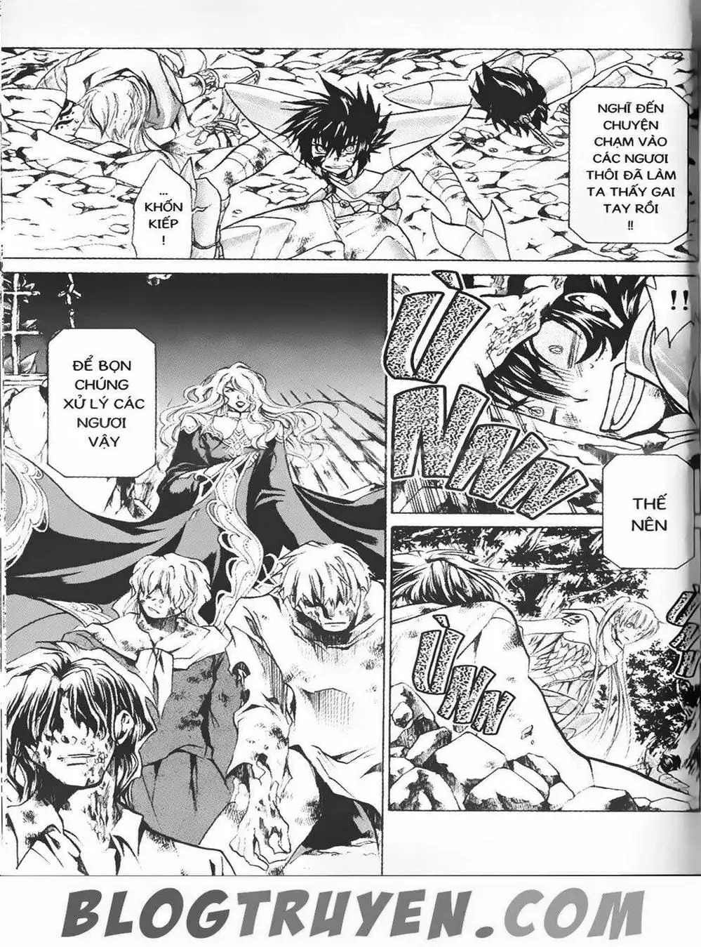 Truyện Tranh Truyền Thuyết Minh Vương - Sain Saiyan: The Lost Canvas trang 4