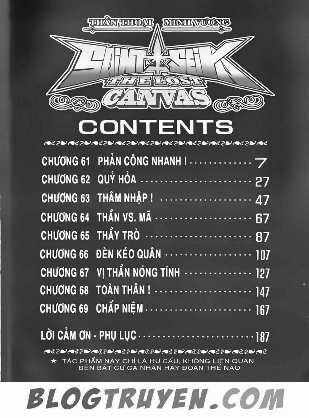 Truyện Tranh Truyền Thuyết Minh Vương - Sain Saiyan: The Lost Canvas trang 4