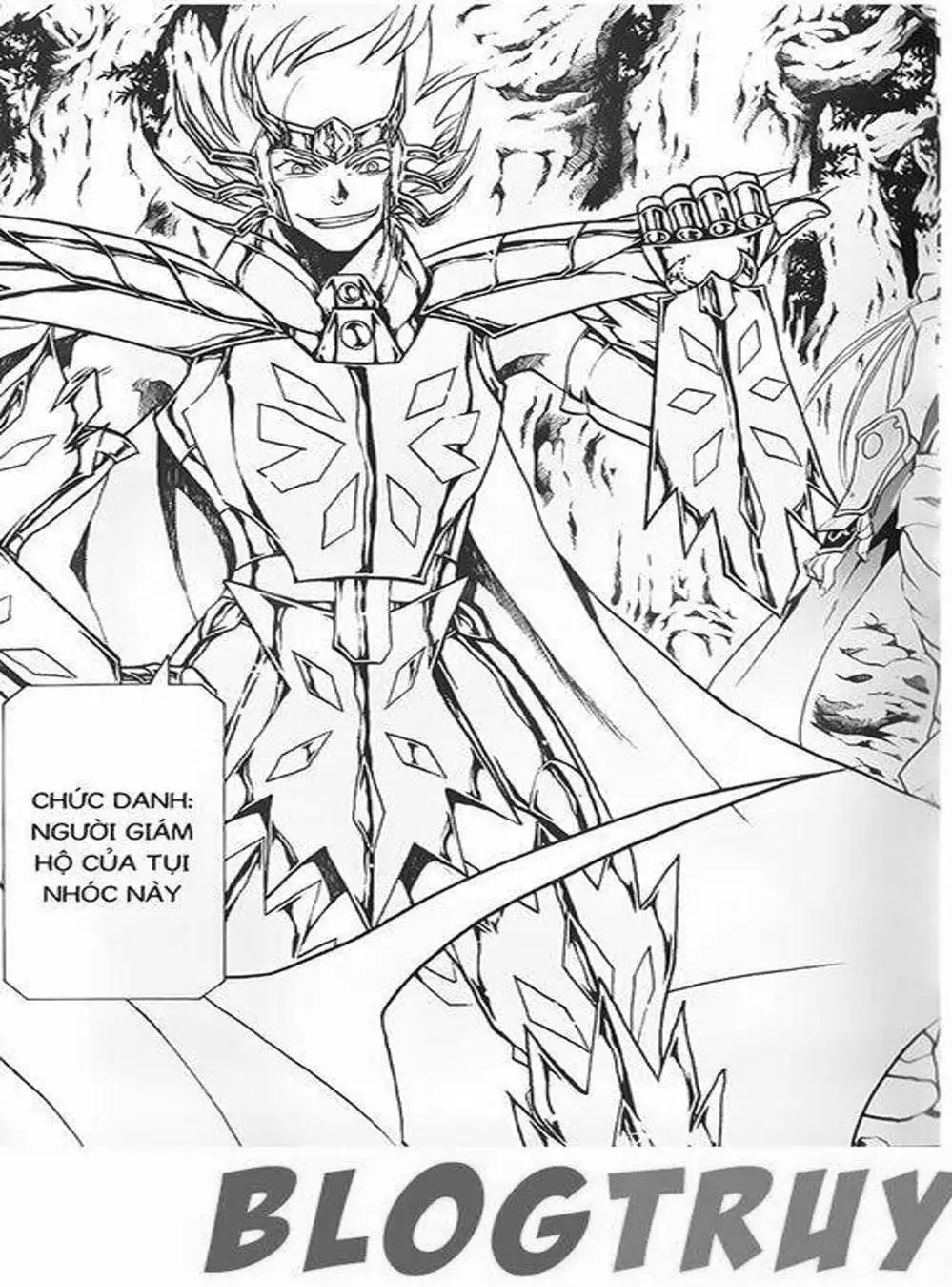 Truyện Tranh Truyền Thuyết Minh Vương - Sain Saiyan: The Lost Canvas trang 4