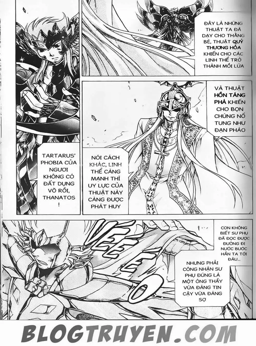 Truyện Tranh Truyền Thuyết Minh Vương - Sain Saiyan: The Lost Canvas trang 4