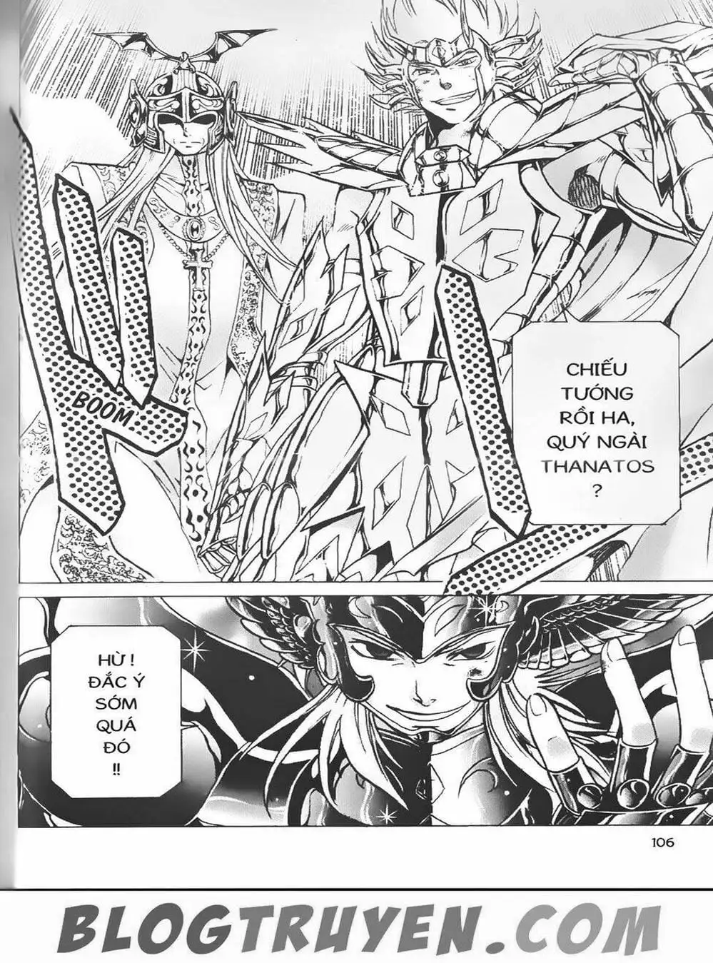 Truyện Tranh Truyền Thuyết Minh Vương - Sain Saiyan: The Lost Canvas trang 4