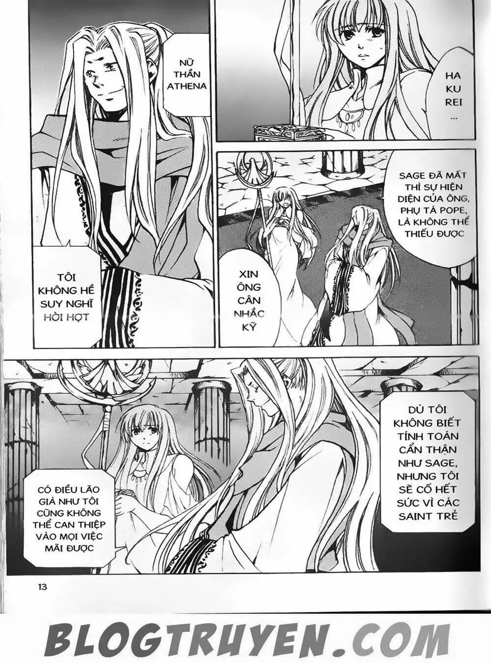 Truyện Tranh Truyền Thuyết Minh Vương - Sain Saiyan: The Lost Canvas trang 4