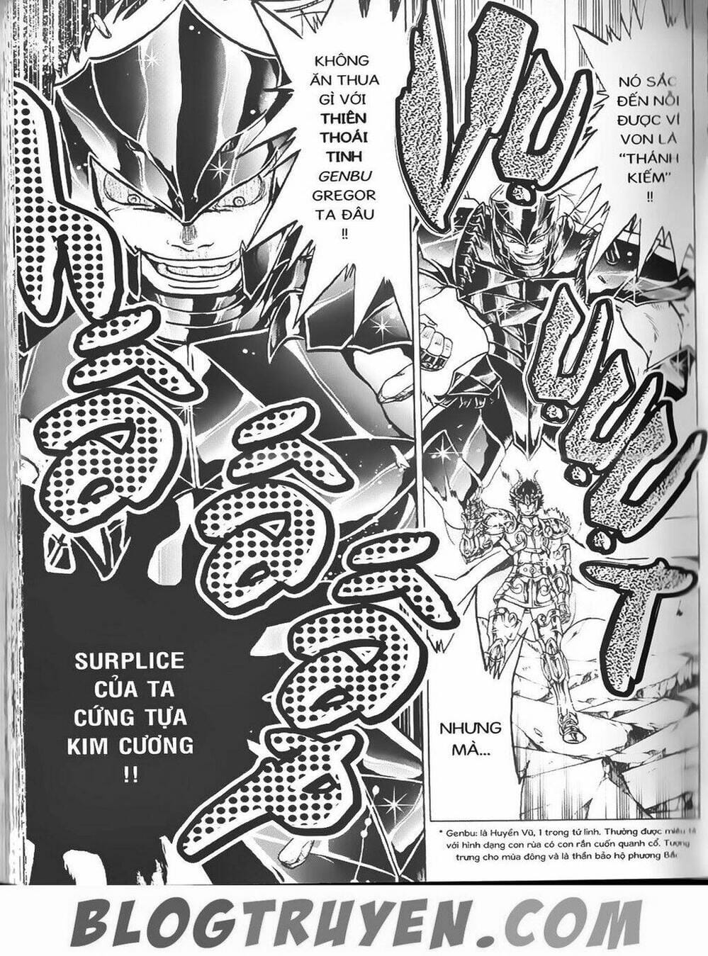 Truyện Tranh Truyền Thuyết Minh Vương - Sain Saiyan: The Lost Canvas trang 4