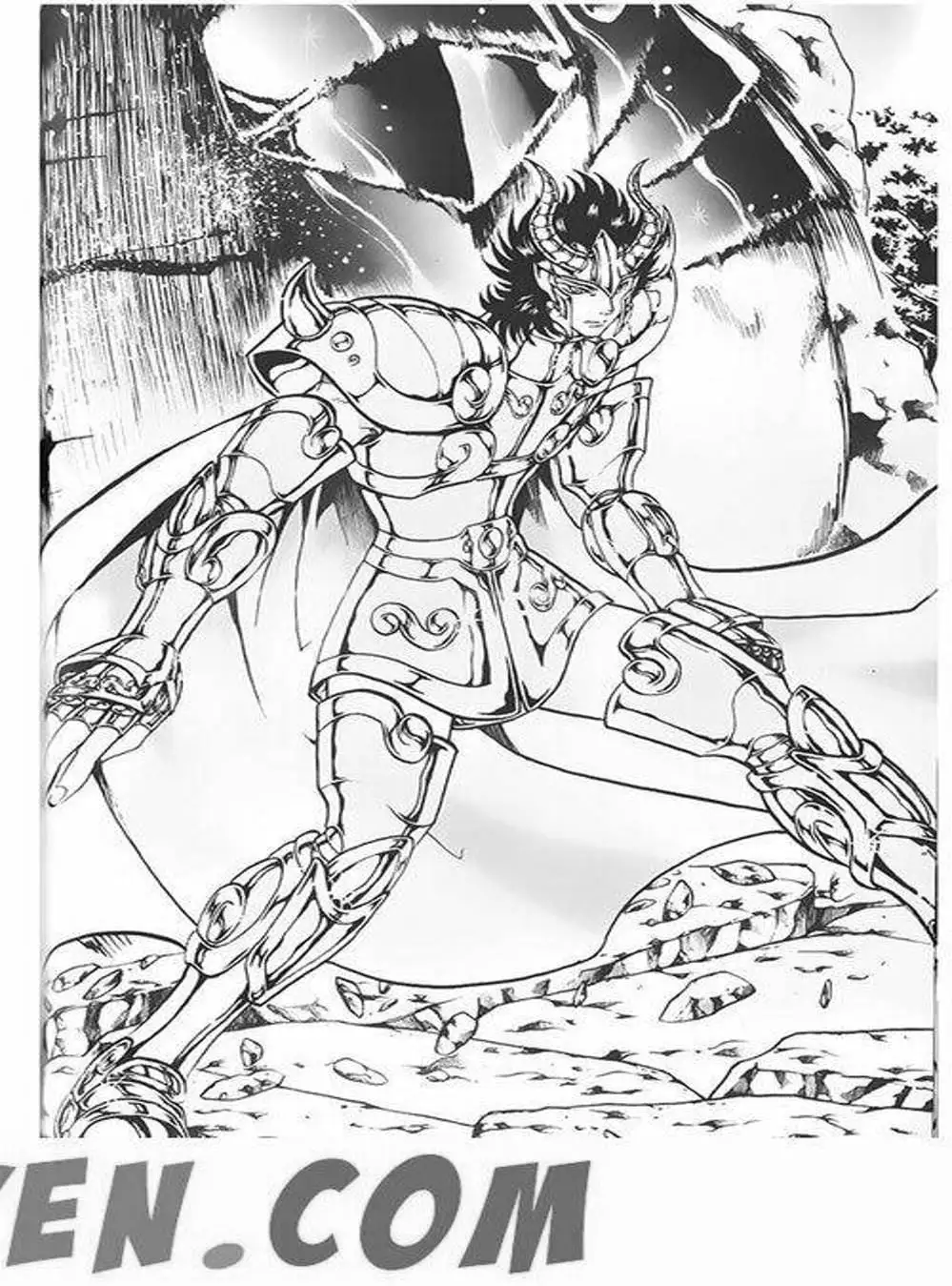 Truyện Tranh Truyền Thuyết Minh Vương - Sain Saiyan: The Lost Canvas trang 4