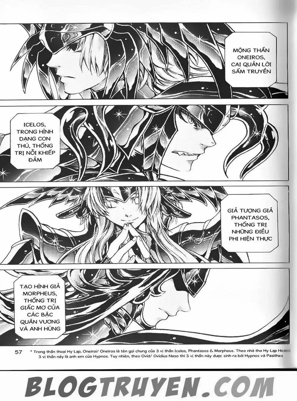 Truyện Tranh Truyền Thuyết Minh Vương - Sain Saiyan: The Lost Canvas trang 4