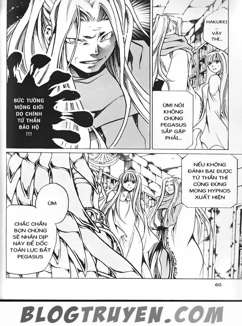 Truyện Tranh Truyền Thuyết Minh Vương - Sain Saiyan: The Lost Canvas trang 4