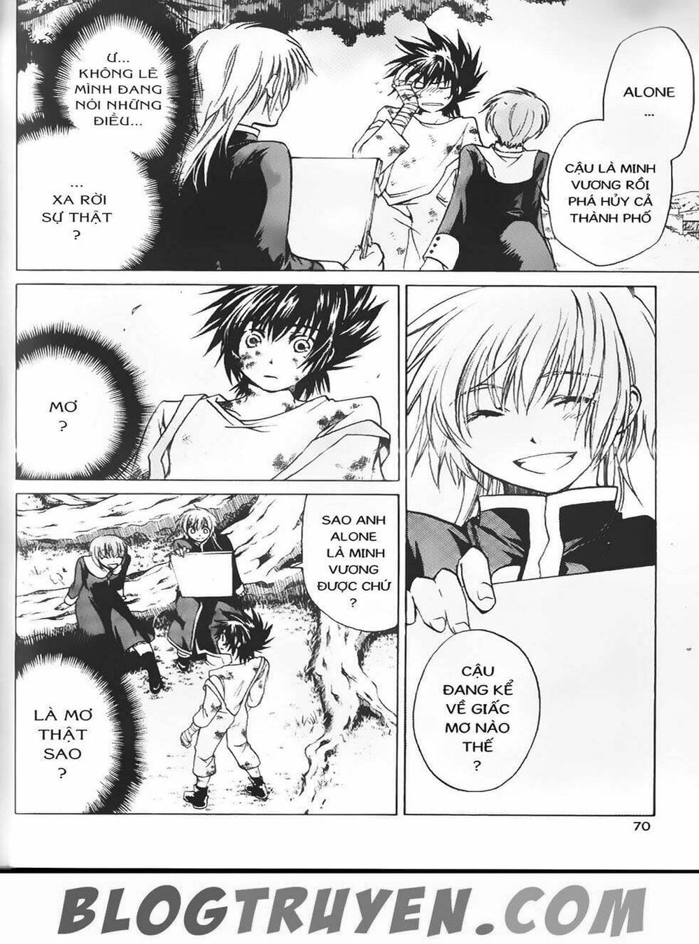 Truyện Tranh Truyền Thuyết Minh Vương - Sain Saiyan: The Lost Canvas trang 4