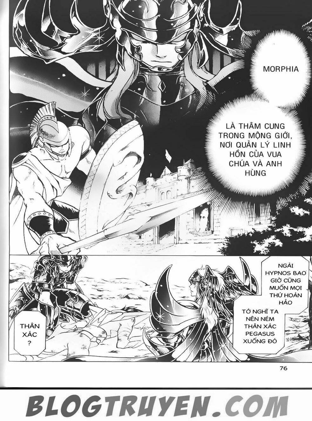 Truyện Tranh Truyền Thuyết Minh Vương - Sain Saiyan: The Lost Canvas trang 4