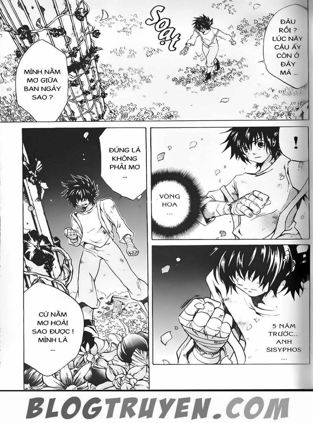 Truyện Tranh Truyền Thuyết Minh Vương - Sain Saiyan: The Lost Canvas trang 4