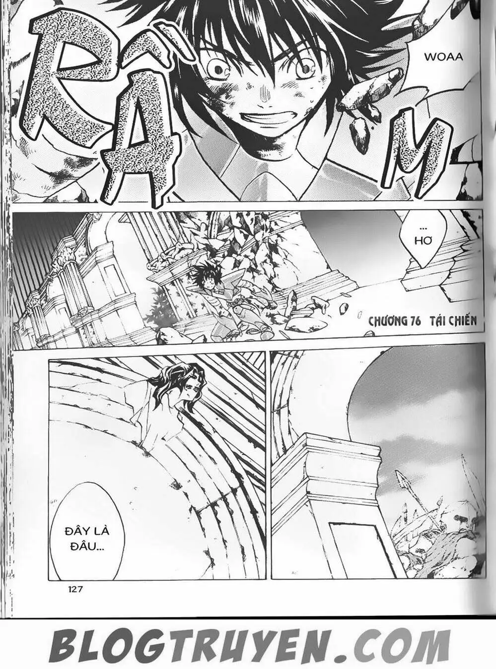 Truyện Tranh Truyền Thuyết Minh Vương - Sain Saiyan: The Lost Canvas trang 4