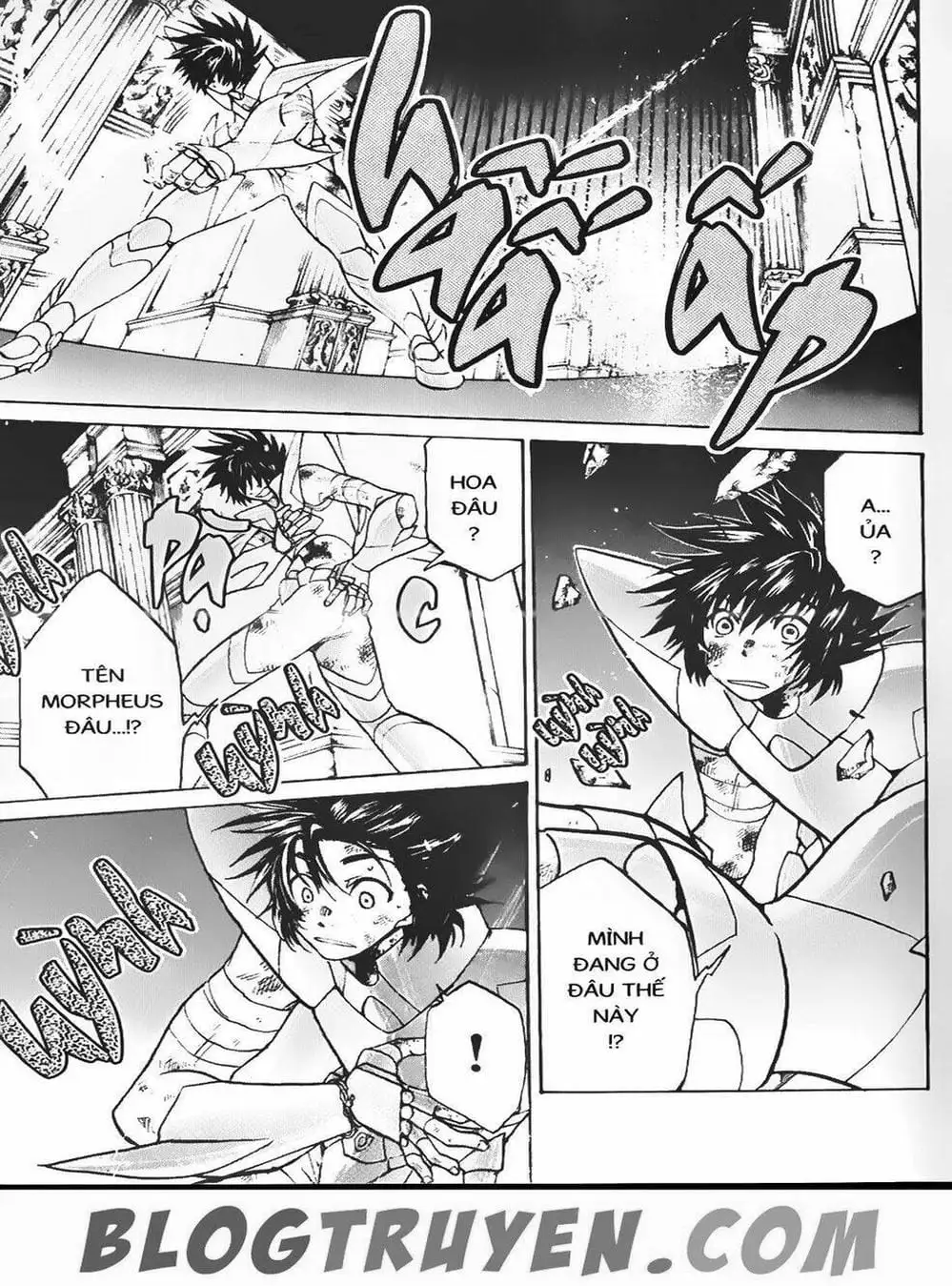 Truyện Tranh Truyền Thuyết Minh Vương - Sain Saiyan: The Lost Canvas trang 4